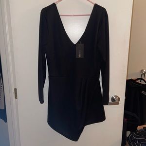 Asymmetrical shorts Romper!